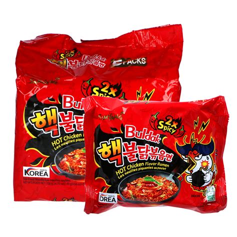 Samyang Buldak Ramen Extreme Hot Chicken 2x Spicy Bag Beagley