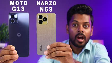 Realme Narzo N53 Vs Moto G13 Full Comparison Galti Mat Karna Dosto Youtube