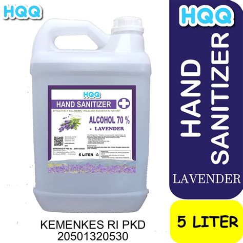 Jual Hqq Hand Sanitizer Handsanitizer Alkohol Lavender Cair Spray