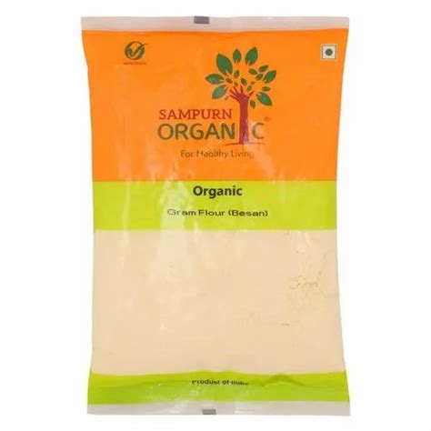 Sampurn Organic Gram Flour Besan 500 G At Rs 120 Organic Besan ID