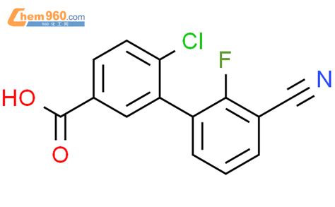 Chloro Cyano Fluorophenyl Benzoic Acidcas