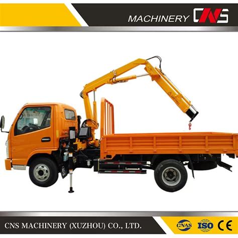 Chinese Brand Cns Truck Mounted Crane Ton New Mini Truck Mounted