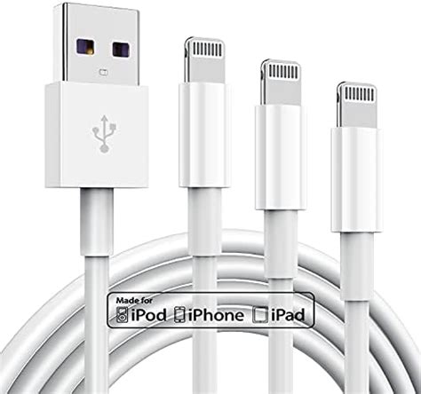 Amazon Fast Charger IPhone IPhone Charger Cable 3Pack IPhone