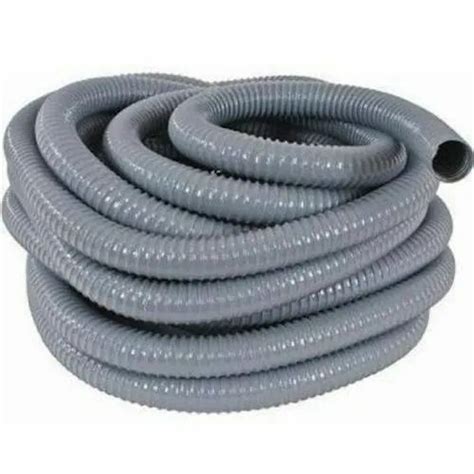 Grey Gi Reinforce Pvc Flexible Conduit For Commercial Size Upto 25