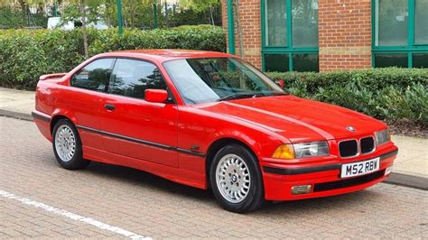 1994 BMW 3 Series E36 320i 5 Speed Manual M50B20 Hellrot Red