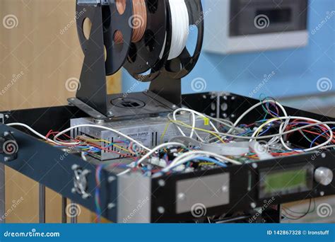 3D printing equipment stock photo. Image of material - 142867328