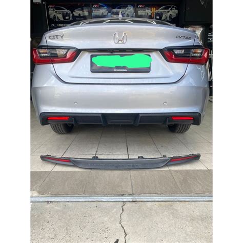 HONDA CITY GN RS 2023 FACELIFT REAR DIFFUSER CARBON LOOK READY STOCK BY