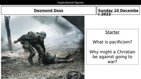 Desmond Doss | Teaching Resources