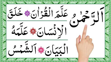 Surah Rahman Surah Rehman Tilawat Ar Rahman Surah Surah Rehman