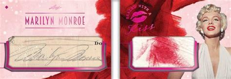 2024 Leaf Marilyn Monroe Icons Collection Checklist Box Info