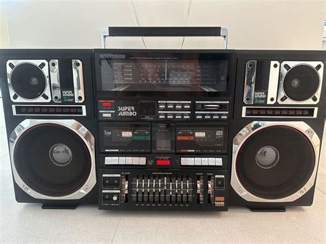 Super Jumbo Boombox Ghettoblaster By Intersound Kaufen Auf Ricardo