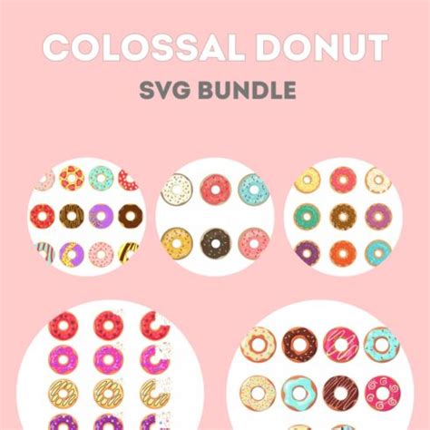 Colossal Donut SVG Bundle MasterBundles