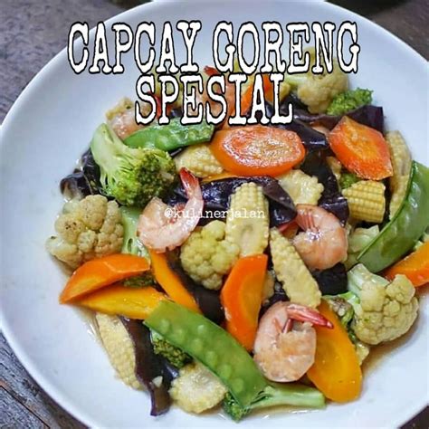 Resep Capcay Udang Sederhana Gurih Enak Dan Mudah Dibuat