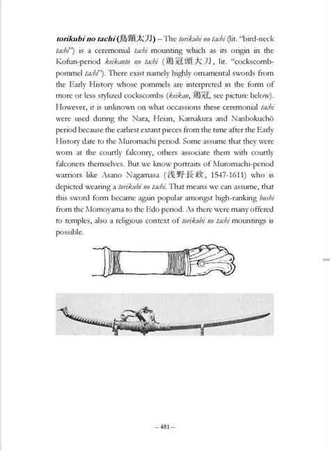 Gunsen History On Twitter This Is From Markus Sesko Encyclopedia Of Japanese Swords