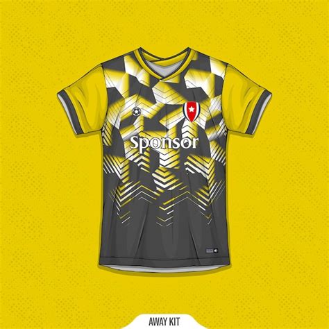 Sportshirt design fertig zum drucken fußballtrikot für sublimation