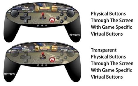 Nintendo Nx Controller To Include Virtual Buttons On Touchscreen