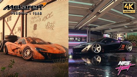 A McLaren P1 In NFS HEAT Rebuilding Customization 1000BHP