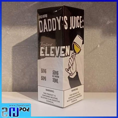 Daddys Juice No11 Monsieur Eleven Vị Kiwi Cam Ổi 2hpod