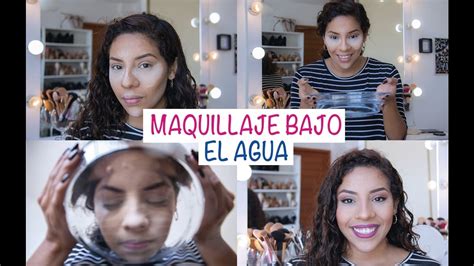 Maquillaje Sumergido En Agua Técnica Asiática Jamsu Mafer Benites