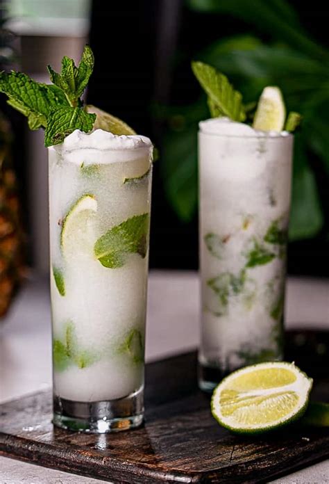 Creamy Coconut Lime Mojito - Let's Eat Cuisine