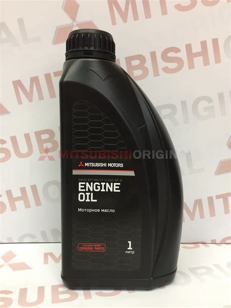 Оригинальное масло Mitsubishi 5W30 OW30 5W40