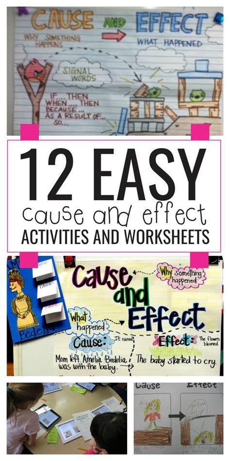 Cause And Effect Posters Printable