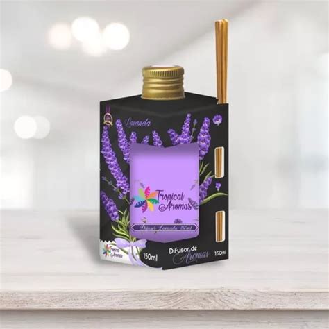 Difusor De Ambientes Black Ml Tropical Aromas Lavanda Mercadolivre