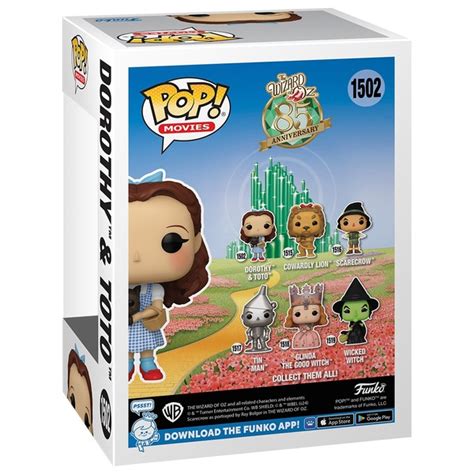 Funko Pop Movies The Wizard Of Oz Th Anniversary Dorothy And