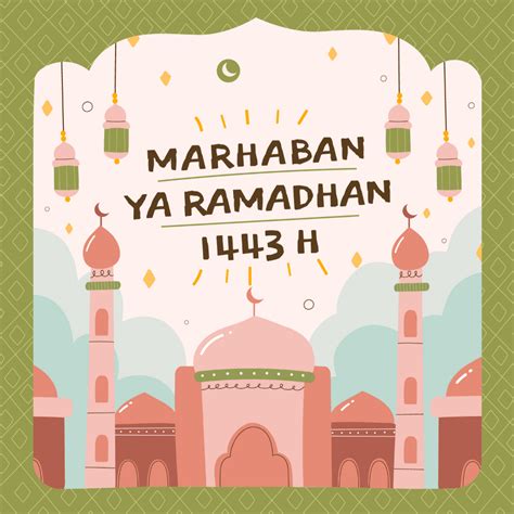 10 Poster Ucapan Marhaban Ya Ramadhan 1443 H 2022 M Cocok Untuk Share