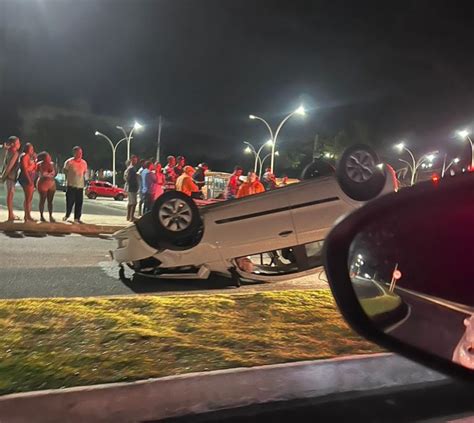 MOTORISTA FICA FERIDO EM CAPOTAMENTO NA PONTE JORGE AMADO Ilhéus Net