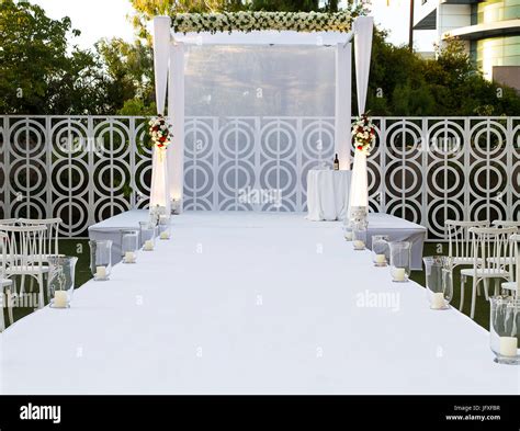 Beautiful Photo Of The Jewish Hupa Wedding Putdoor Stock Photo Alamy