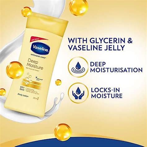 Vaseline Intensive Care Deep Moisture Body Lotion 100ml The Mallbd