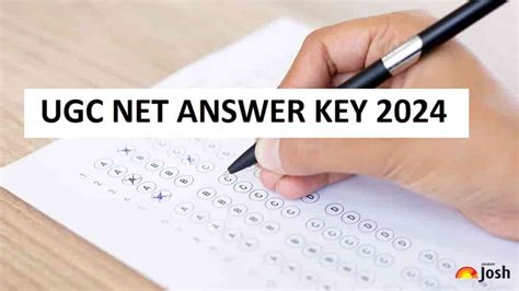 UGC NET Answer Key 2024 OUT Submit Objection At Ugcnet Nta Ac In