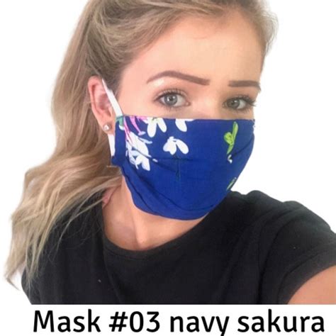 Fabric Face Masks, Made in Australia. Pack of 10 for ...100 US Dollars - Etsy