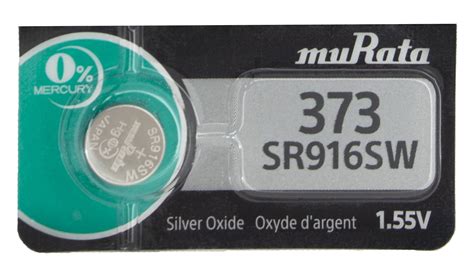 Sony Murata Sr Sw Silver Oxide Button Cell Battery V