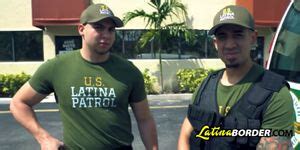 Petite Latina Got Her Fine Ass Intruded By Border Police Lovely Latina Tnaflix