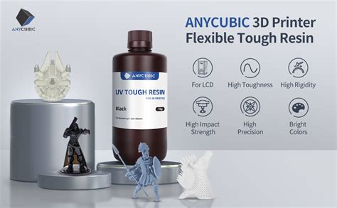 Anycubic Tough D Printer Resin With High Precision And Impact Nm