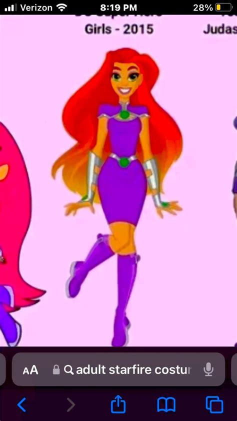 Starfire Costume in 2022 | Starfire costume, Disney characters, Disney