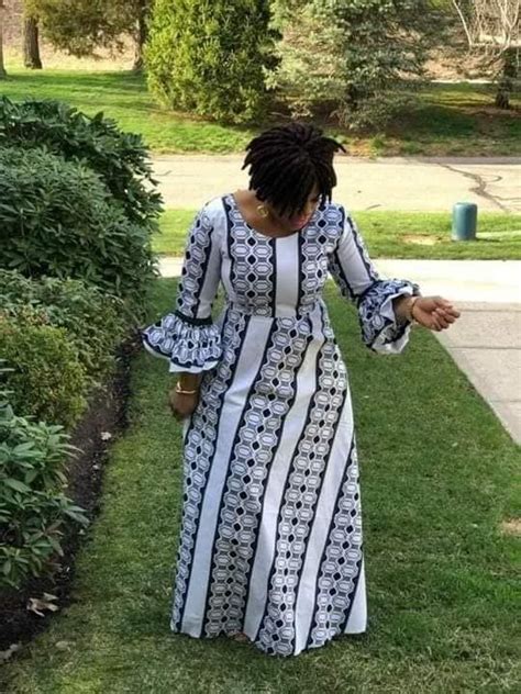 16 Photos Elegant Church African Dresses Styles For Responsible Women