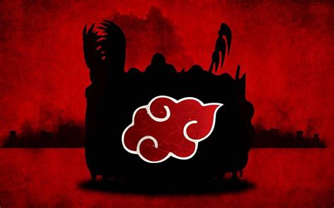 Download Akatsuki Logo Silhouettes Of The Clan Wallpaper