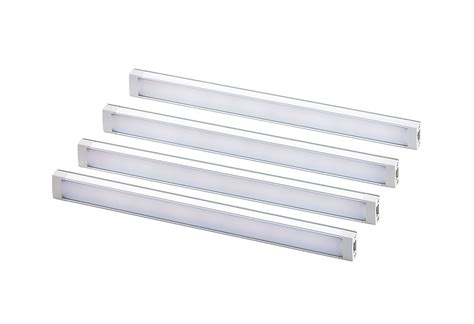 PureOptics LED By BLACK DECKER 4 Light LED 9 Under Cabinet Light Bar