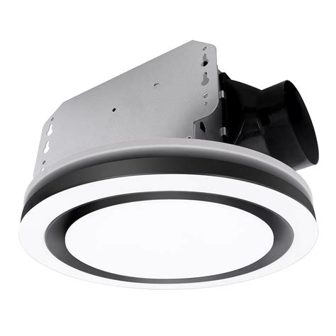 Exhaust Fan With Bathroom Light 90 Cfm 1 5 Sones Bathroom Exhaust Fan For Ceiling 15w Dimmable