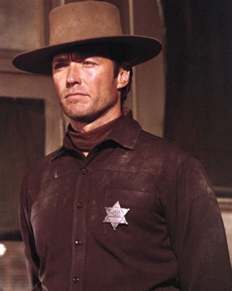 Clint Eastwood As Marshal Jed Cooper In Hang Em High Westerns