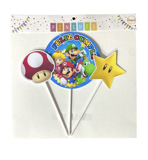 Cake Topper X Mario Bros Grulla Cotill N