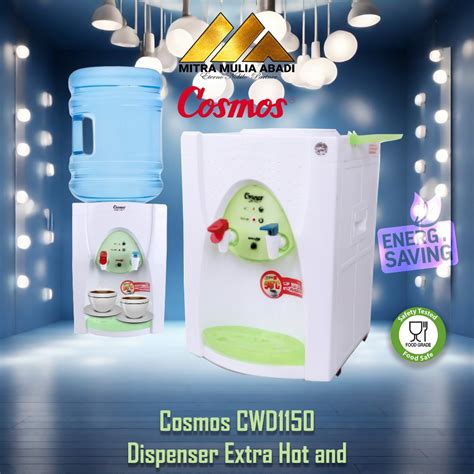 Jual Dispenser Cosmos Extra Hot Normal CWD Dispenser Galon Atas Shopee Indonesia