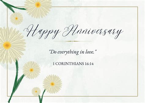 Meaningful Wedding Anniversary Bible Verses