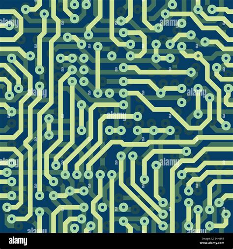 Seamless Circuit Texture