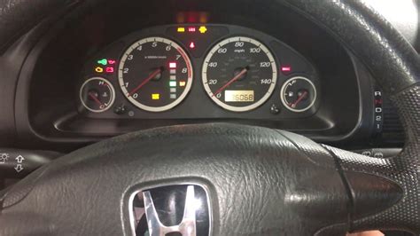 Honda Crv Indicator Lights On The Dashboard