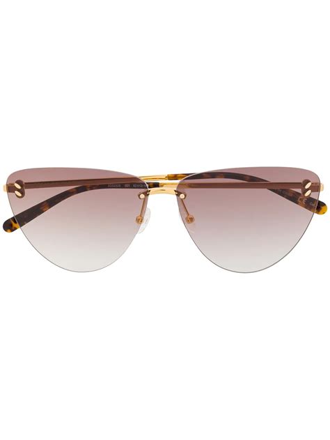 Stella Mccartney Eyewear Gafas De Sol Con Montura Cat Eye Farfetch