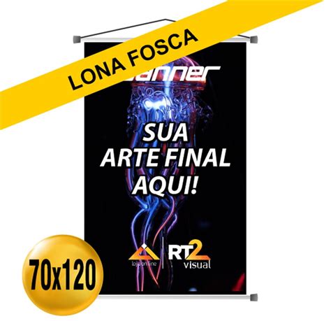 Banner Lona Fosca R Dsk Elo Produtos Especiais